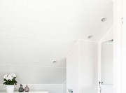 素雅現(xiàn)代簡約風(fēng)格40平米公寓衛(wèi)生間浴室柜裝修效果圖