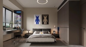 意式輕奢三居室兒童房裝修效果