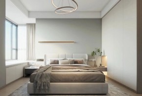 現(xiàn)代簡約兩居室臥室裝修效果圖