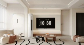 現(xiàn)代簡約三居室客廳裝修效果圖