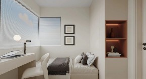 現(xiàn)代簡約三居室兒童房裝修效果圖