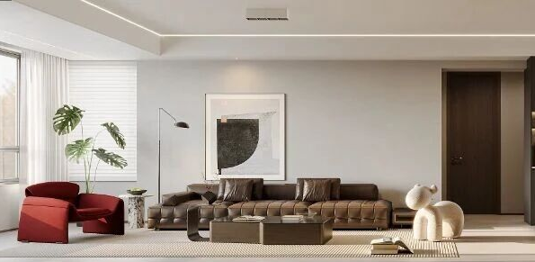 現(xiàn)代簡約三居室裝修效果圖