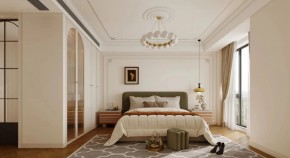法式三居室臥室裝修效果圖