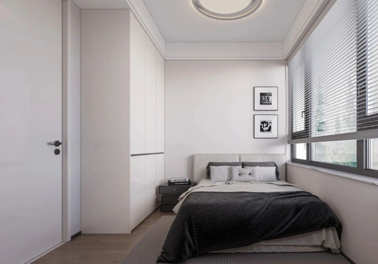 現(xiàn)代簡約三居室兒童房裝修效果圖