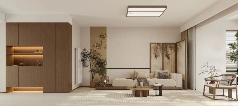 宋氏美學(xué)三居室客廳裝修效果圖