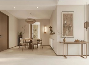 宋氏美學(xué)三居室餐廳裝修效果圖