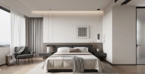 現(xiàn)代簡(jiǎn)約三居室臥室裝修效果圖