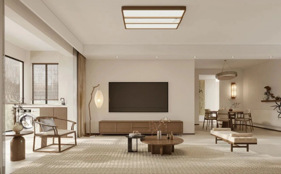 宋氏三居室客廳裝修效果圖