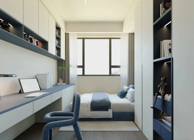 原木風(fēng)三居室兒童房裝修效果圖