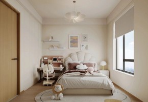 現(xiàn)代簡約三居室兒童房裝修效果圖