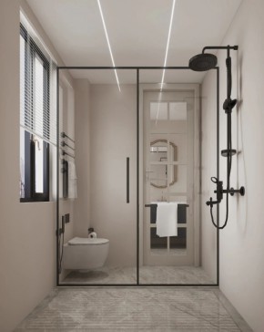 美式三居室衛(wèi)生間裝修效果圖