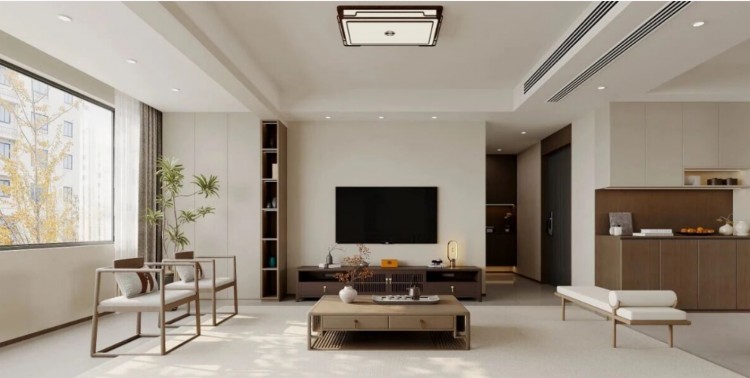 現(xiàn)代簡約三居室裝修效果圖