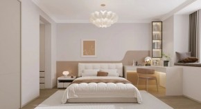 現(xiàn)代簡(jiǎn)約三居室臥室裝修效果圖